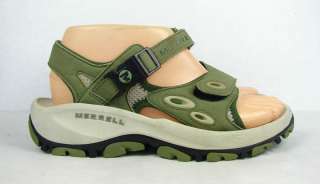 MERRELL WOMENS SANDALS SIZE 6 HIGH TIDE SAGE GREEN shoes  
