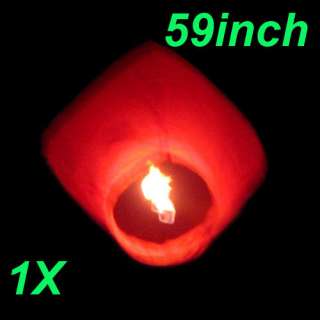 5m Red Chinese Sky Fire Lanterns Wishing large New  