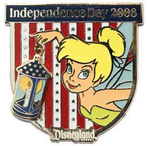 TINKERBELL Independence Day LANTERN LE1000 Disney Pin  