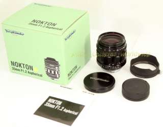 Voigtlander NOKTON 35mm F1.2 ASPHERICAL   the FASTEST Wide Angle Lens 