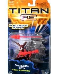  Titan A.E.  Drej Blastin Stith Action Figure Toys 