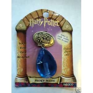  Harry Potter Clip On Story Scope Hufflepuff Blue Flame 