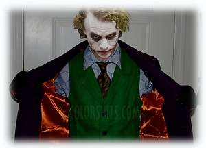 Elite Series: The Dark Knight Joker Costume   Jacket, Shirt, Tie, Vest 