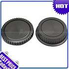   Body + Rear Lens Cap for Canon EOS EF EF S 30D 40D 50D XSi T3i T1i T2i