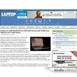  LAPTOPs Mobile Technology Blog: Kindle Store: LAPTOP 