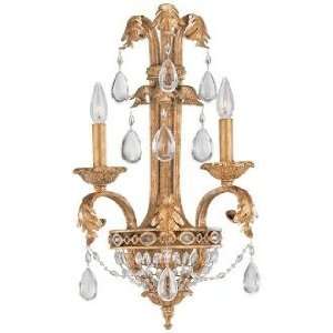  Delilah Collection 24 High Two Light Wall Sconce: Home 