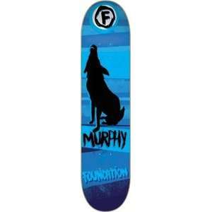 Foundation Dan Murphy F Ink Blot #2 Skateboard Deck   8.12 