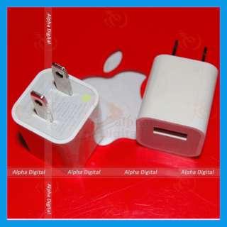 3FT USB cable+genuine mini apple power charger adapter for iphone 3G 