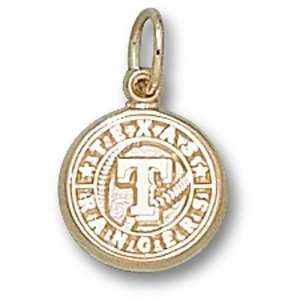 Texas Rangers MLB New Club Logo 3/8 Pendant (Gold Plated 