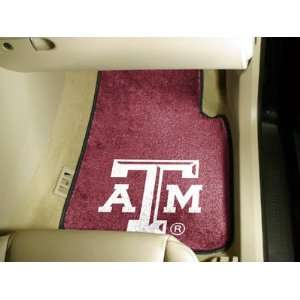  Texas A&M University   Car Mats 2 Piece Front Sports 