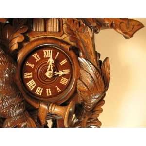  Cuckoo Clock, Hunters Quail Call Cuckoo Clock, Model #1420 