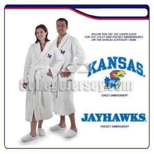  Kansas Jayhawks Terry Cloth Robe Memorabilia. Sports 