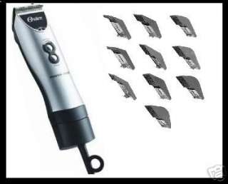 New Oster 76 power teq Hair Clipper 2 Speed W/Metal Case/blade/10 pc 