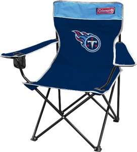 Tennessee Titans Deluxe Folding Chair Coleman Tailgate Tailgating Seat 