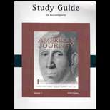 American Journey TLC Ed., Brief Volume 1  Study Guide 5TH Edition 