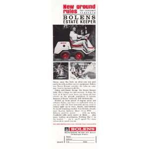  Print Ad: 1964 Bolens Estate Keeper: Bolens: Books
