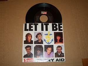 PAUL MCCARTNEY LET IT BE 7 45 RPM & PICTURE SLEEVE PS THE SUN FERRY 