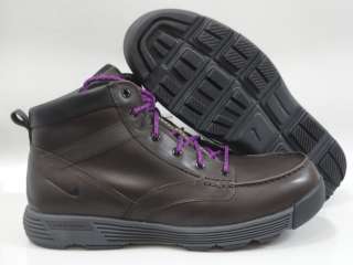 Nike Lunarpath ETW Brown Black Purple Boots Mens Sz 12  
