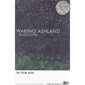  Waking Ashland Telescopes CD Original Promo Poster