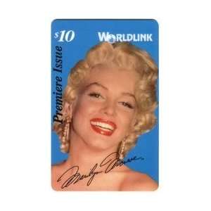 Marilyn Collectible Phone Card: $10. Marilyn Monroe Premiere Issue 