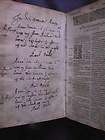 sir paul neile 1622 kjv family bible signed birth records