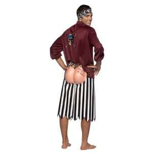   6082RI STD Mens Pirate Booty Costume Size Standard: Office Products