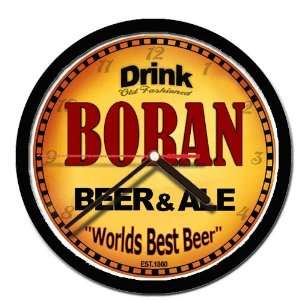  BORAN beer and ale cerveza wall clock 
