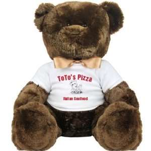    Business Logo Teddy: Custom Large Plush Teddy Bear: Toys & Games
