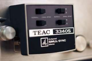 Teac 3340S Reel To Reel Recorder  