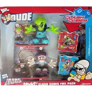  Tech Deck Dude Evolution Clash Cubes with Zoods Rozz and 