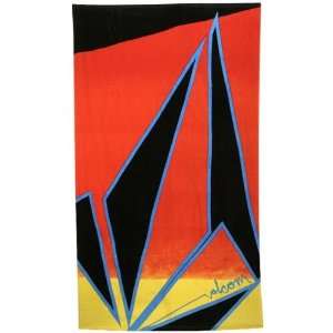  Volcom VeeBee Orange Beach Towel