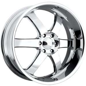 Boss 330 22x9 Chrome Wheel / Rim 6x135 with a 32mm Offset and a 108.20 