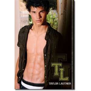 Taylor Lautner   Chest Poster 22 X 34 
