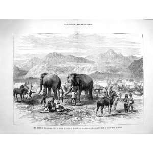   1878 Khyber Pass Advance Camp Hurri Singh Ka Bourj War