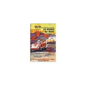  Porsche 356 & Spyder Le Mans Racing Vintage Poster Canvas 
