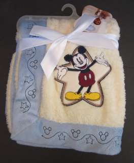 Disney Babies Mickey Blanket New.  