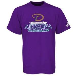   Arizona Diamondbacks Purple Bracket Buster T shirt