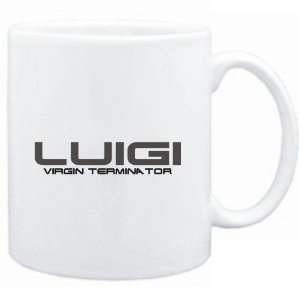  Mug White  Luigi virgin terminator  Male Names: Sports 