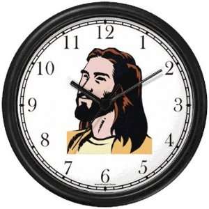  Jesus Christ   Portrait No.1 Christian Theme Wall Clock by 