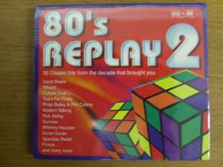 80s Replay Volume 2 2 CD David Bowie Yazoo Blondie NEW  