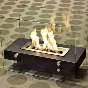  Murano Portable Fireplace   Slate (Slate) (17.75H x 23.75 
