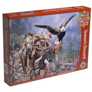  1000 piece Puzzle: Seasons Descent: Toys & Games