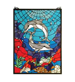 Lighthouse Tiffany Style Stained Glass Ocean Nautical  
