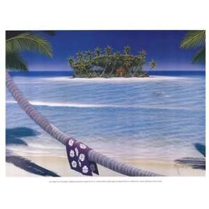   Gilligans Island   Poster by Dan Mackin (15.75x11.75): Home & Kitchen