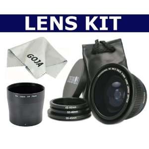  0.40x Professional High Definition Fisheye Lens with Macro 