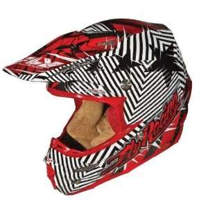 Fly Racing Formula Clash MX Helmet, Red/Black, Size XL, Helmet Type 