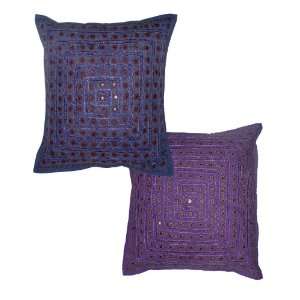  Rajrang India Antique Designer Cotton Cushion Cover Set 