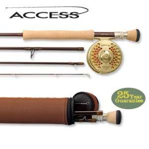   Access 908 4 Fly Rod Outfit—Tip Flex  Fishing: Sports & Outdoors