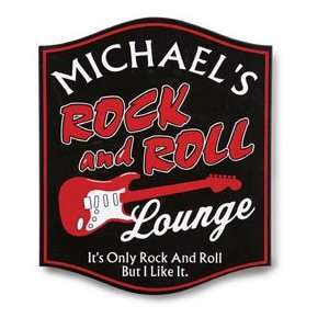  Personalized Rock & Roll Lounge Sign