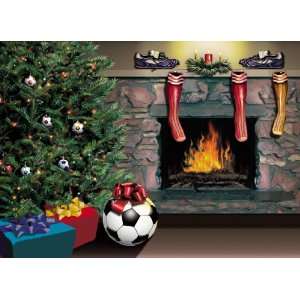  Fireplace Soccer Greeting Cards Gifts En Espanol 5 X 7 